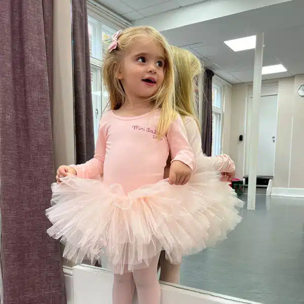 Long Sleeve Tutu in Pink available from The Tiny Ballet Company 2