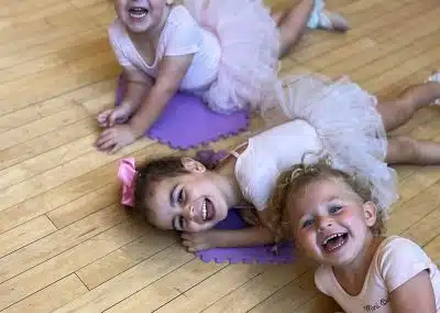 Having fun at The Tiny Ballet Company